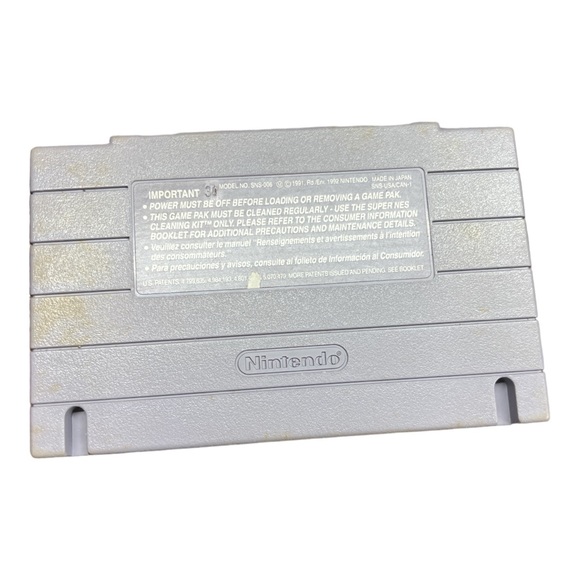 Vintage 1992 SNES Super High Impact Super Nintendo Game - Picture 2 of 2